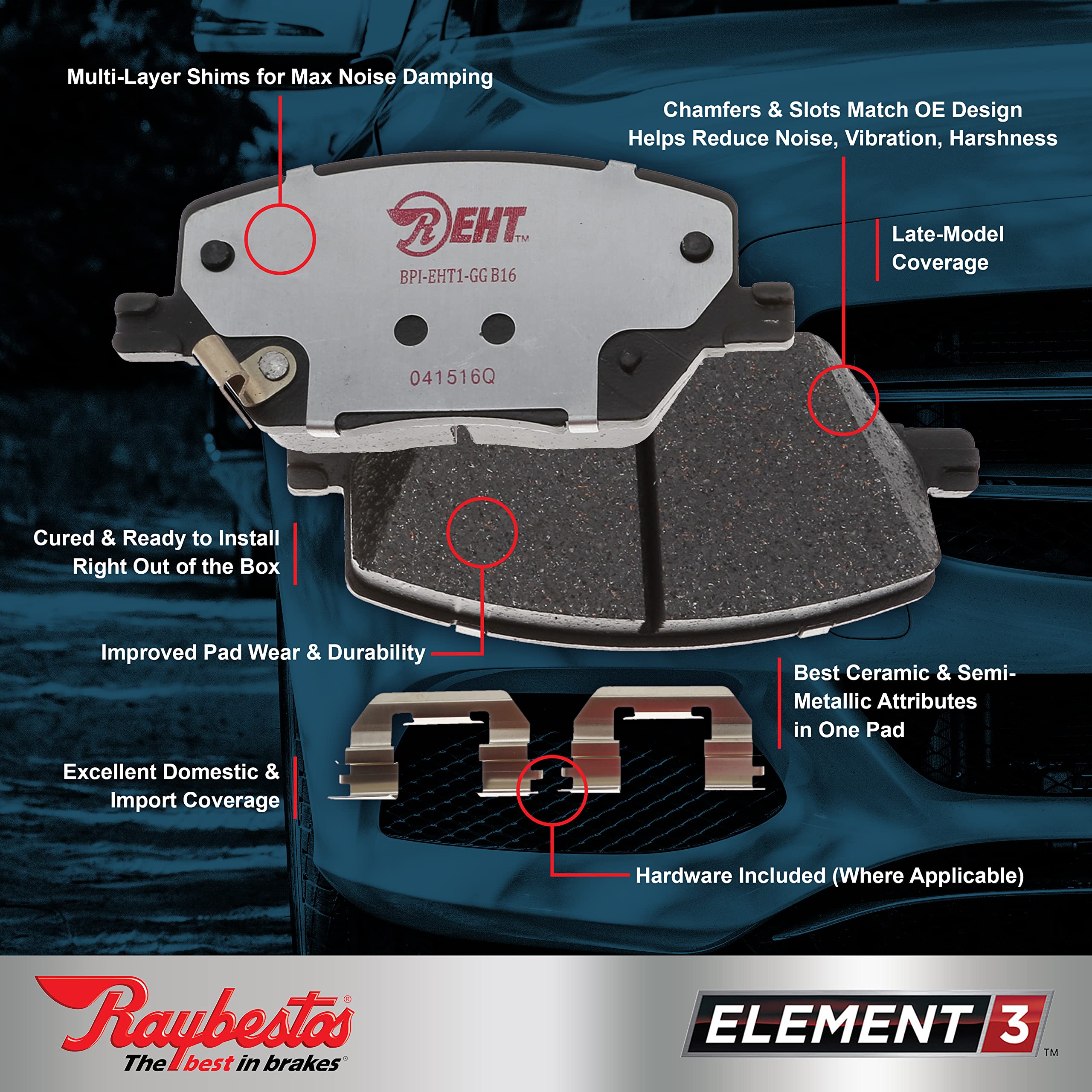 Raybestos Element 3