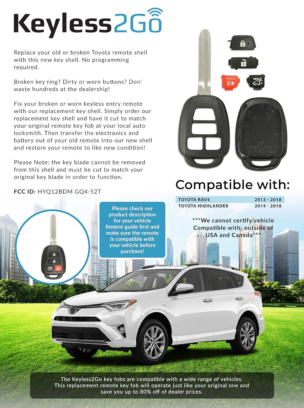 Toyota Key Fob Battery Replacement