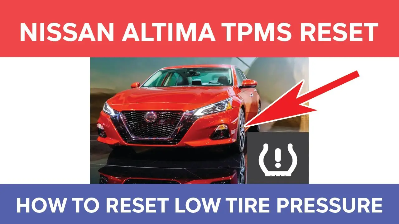 Tpms Error Nissan Altima