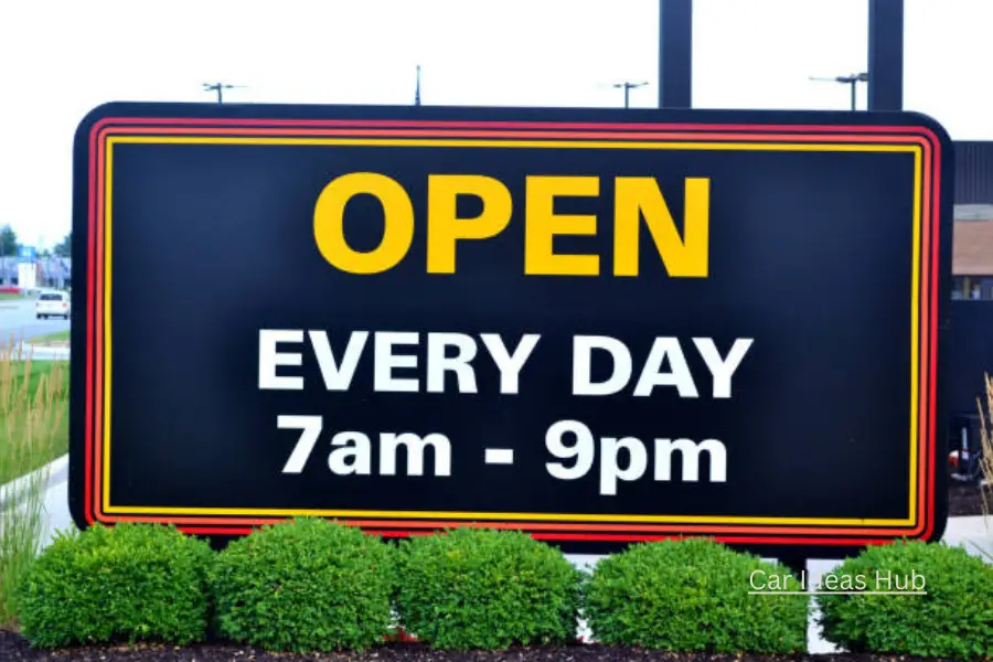 Is Valvoline Open on Sunday